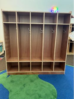 Wooden Cubbies