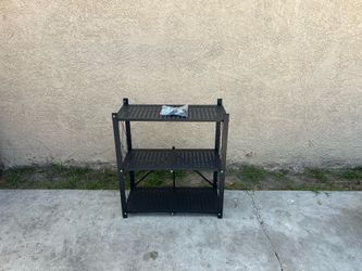 3-Tier Foldable Storage Shelves with Wheels **$30 Each**