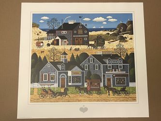 Limited Edition Charles Wysocki Signed Print