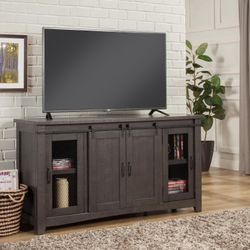 New in box Martin Svensson Home Rustic TV Stand in Grey - Martin Svensson 90909