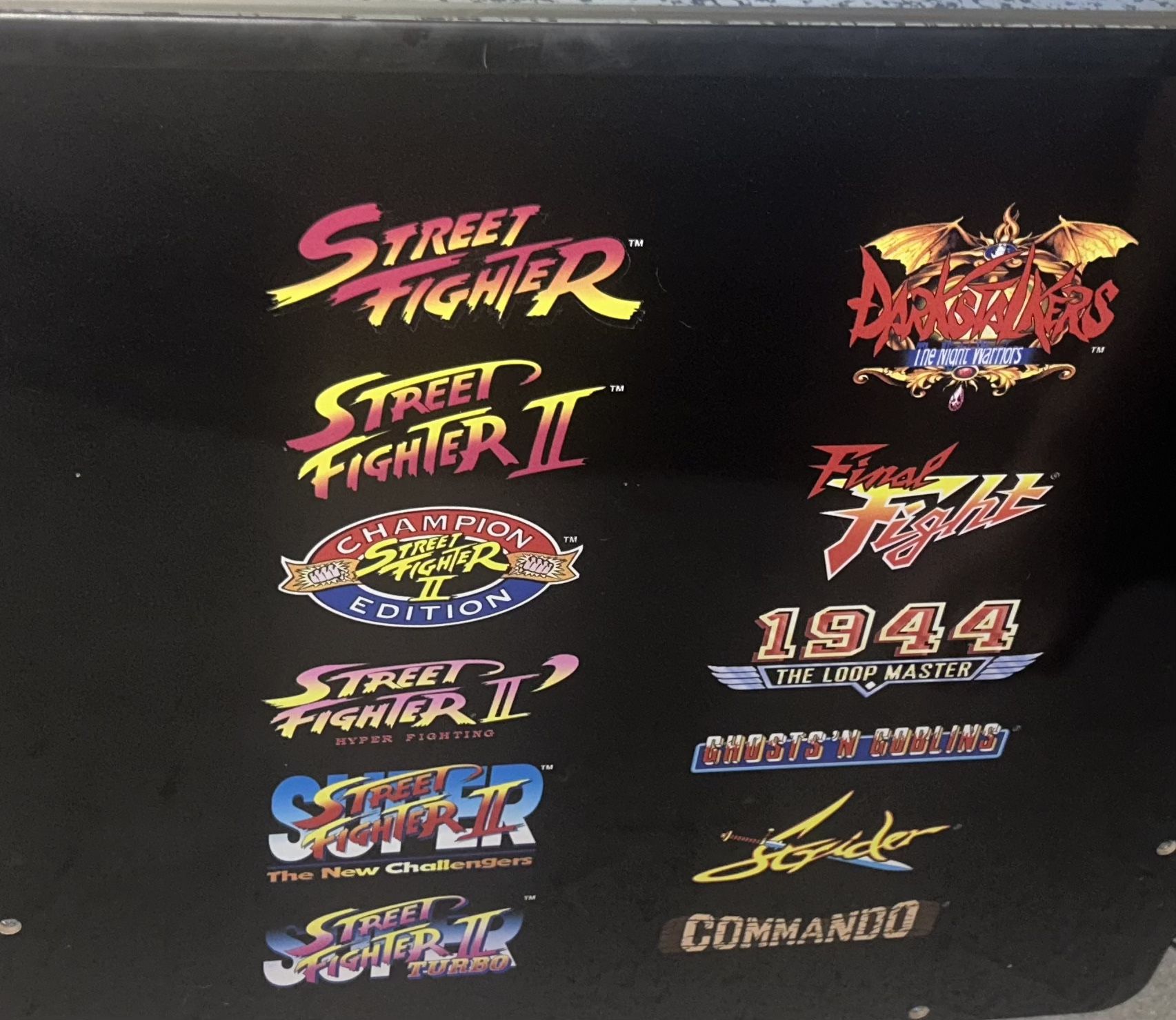 Arcade 1up Street Fighter Deluxe Cocktail Table Version 12 In One Games