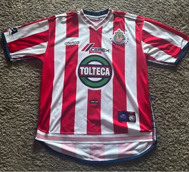 2000-01 Atlética Chivas Guadalajara Home Original Jersey Mens Large