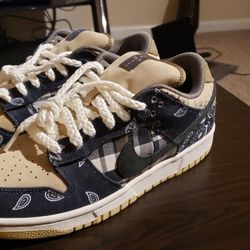 Travis Scott SB Dunks Size 10