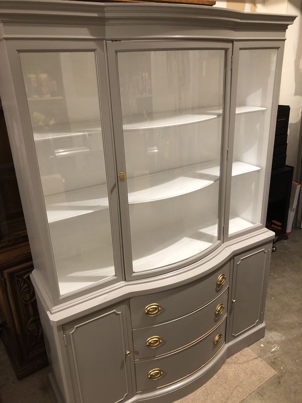 Antique hutch redone for Sale in Lake Stevens, WA OfferUp
