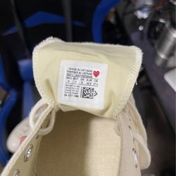 Converse x Comme des Garçons PLAY Chuck 70