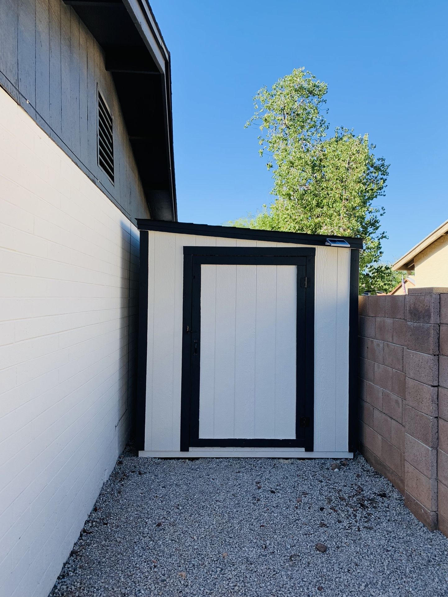 8x10 Wood Storage shed (HOA Approved)