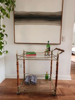 Vintage Bar Cart