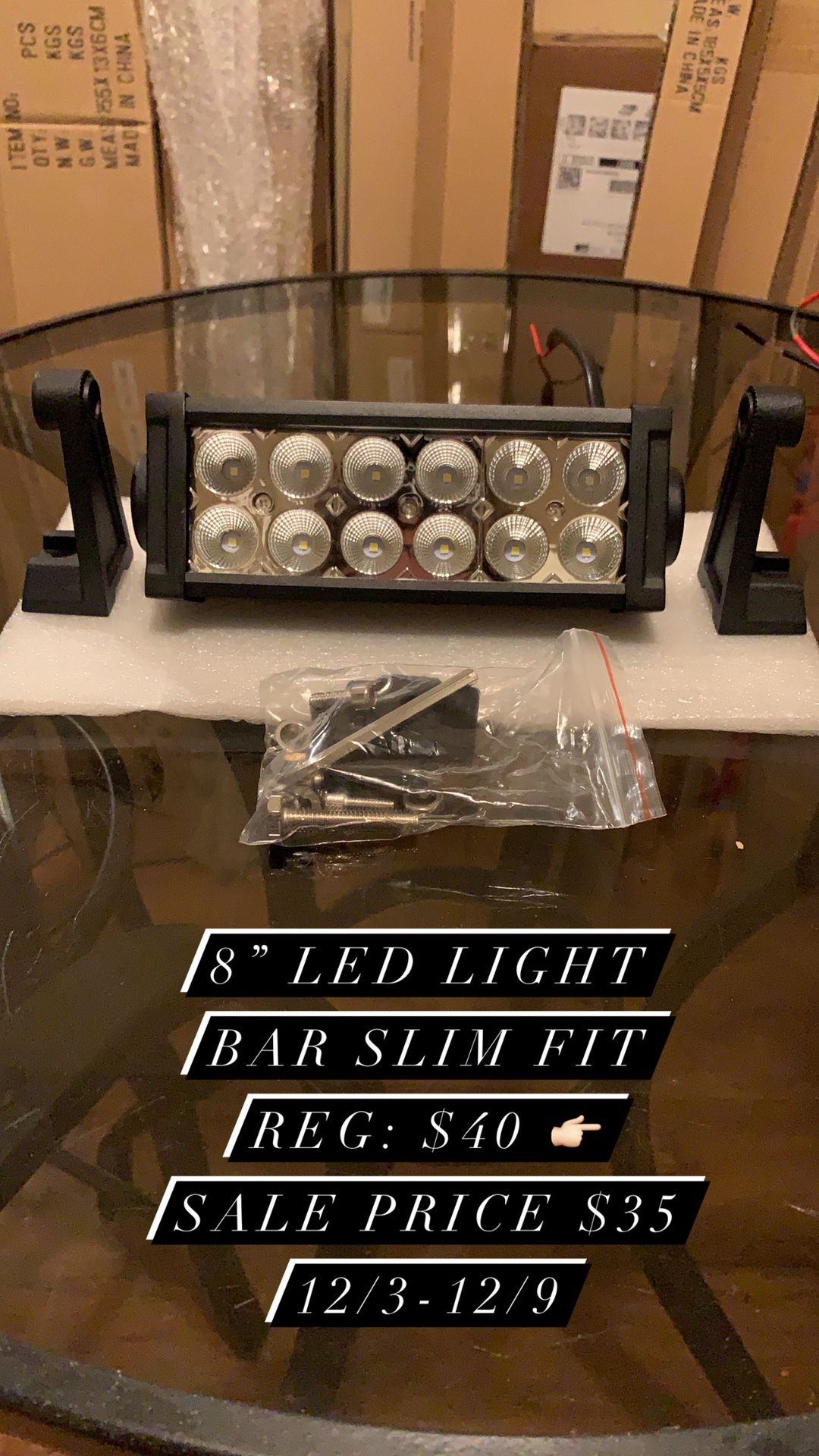 Led Light Bar Quads Yamaha Polaris Rzr Can Am