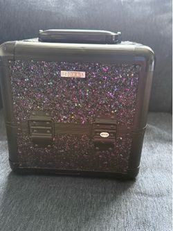 Sephora Glitter Makeup Train Case