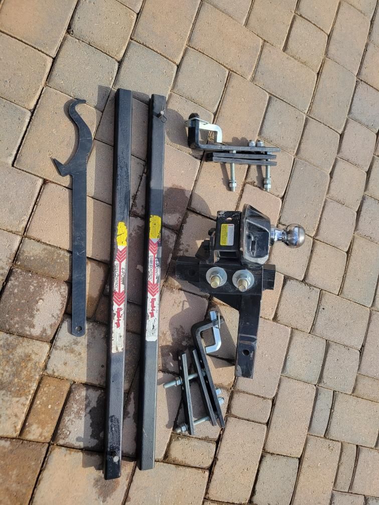 Equalizer Weight Distribution Load Leveling Anti-sway Tow Hitch