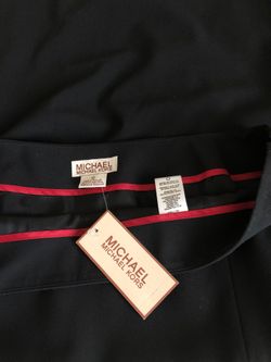 Brand new Michael Kors black skirt