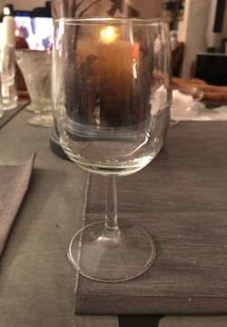 Set of 12 wine glasses