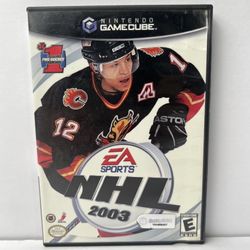 NHL 2003 (Nintendo GameCube, 2002) Complete CIB - TESTED & Working !