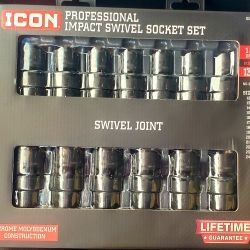 ICON 1/2" IMPACT SWIVEL SOCKET SET