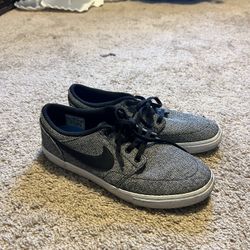 Nike Nike Portmore 2 Solar Canvas Premium SB 'Black White Mens Size 9