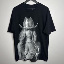Beyoncé Renaissance World Tour Concert T Shirt Mens Large Black Merch