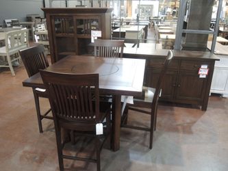 Extendable Gathering Table — Napa (Mahogany)