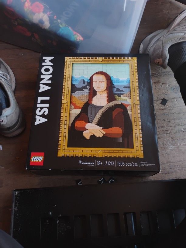 Lego Mona Lisa 