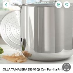 Olla  Ba Porera De 40 Cuartos Con Divisor 