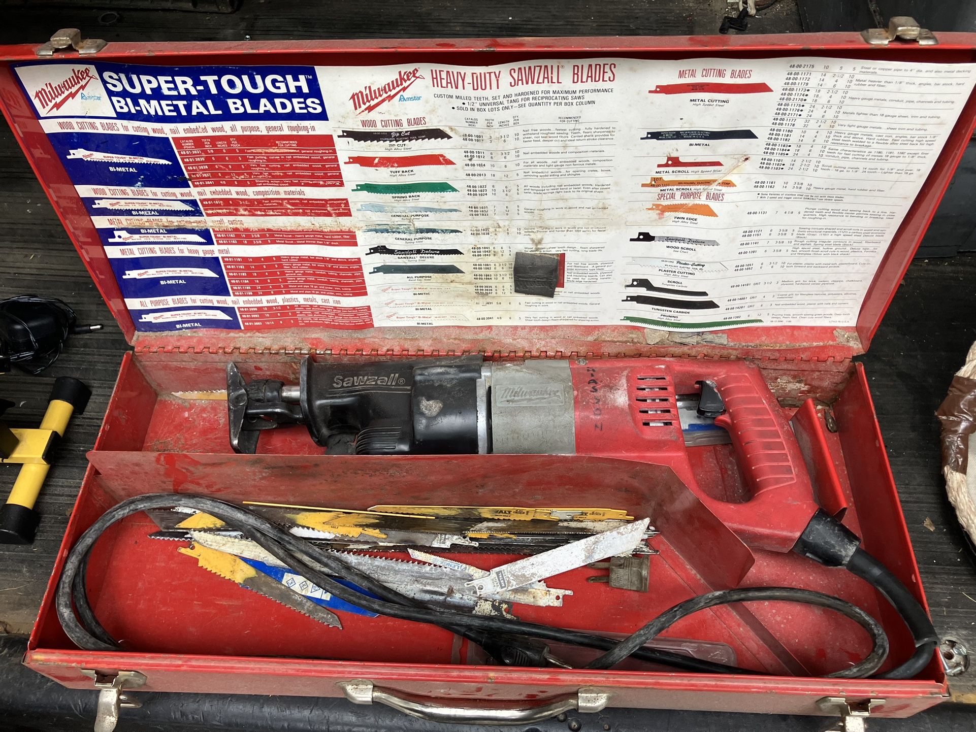 Milwaukee Corded Sawzall