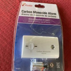 Kidde Carbon Monoxide Detector Alarm Battery Operated Model #9CO5-LP- NEW