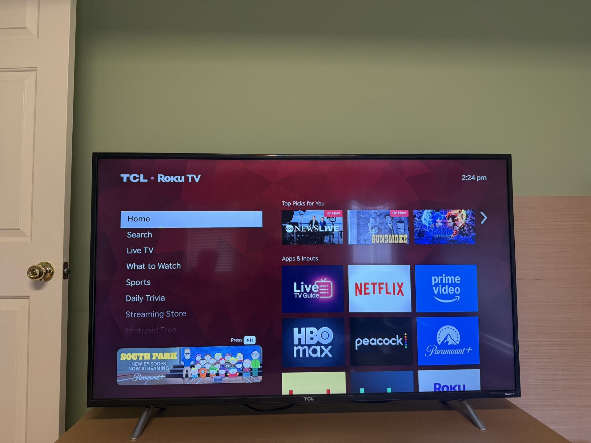 TCL 55" CLASS 4-SERIES 4K UHD HDR ROKU SMART TV - 55S405TGAA