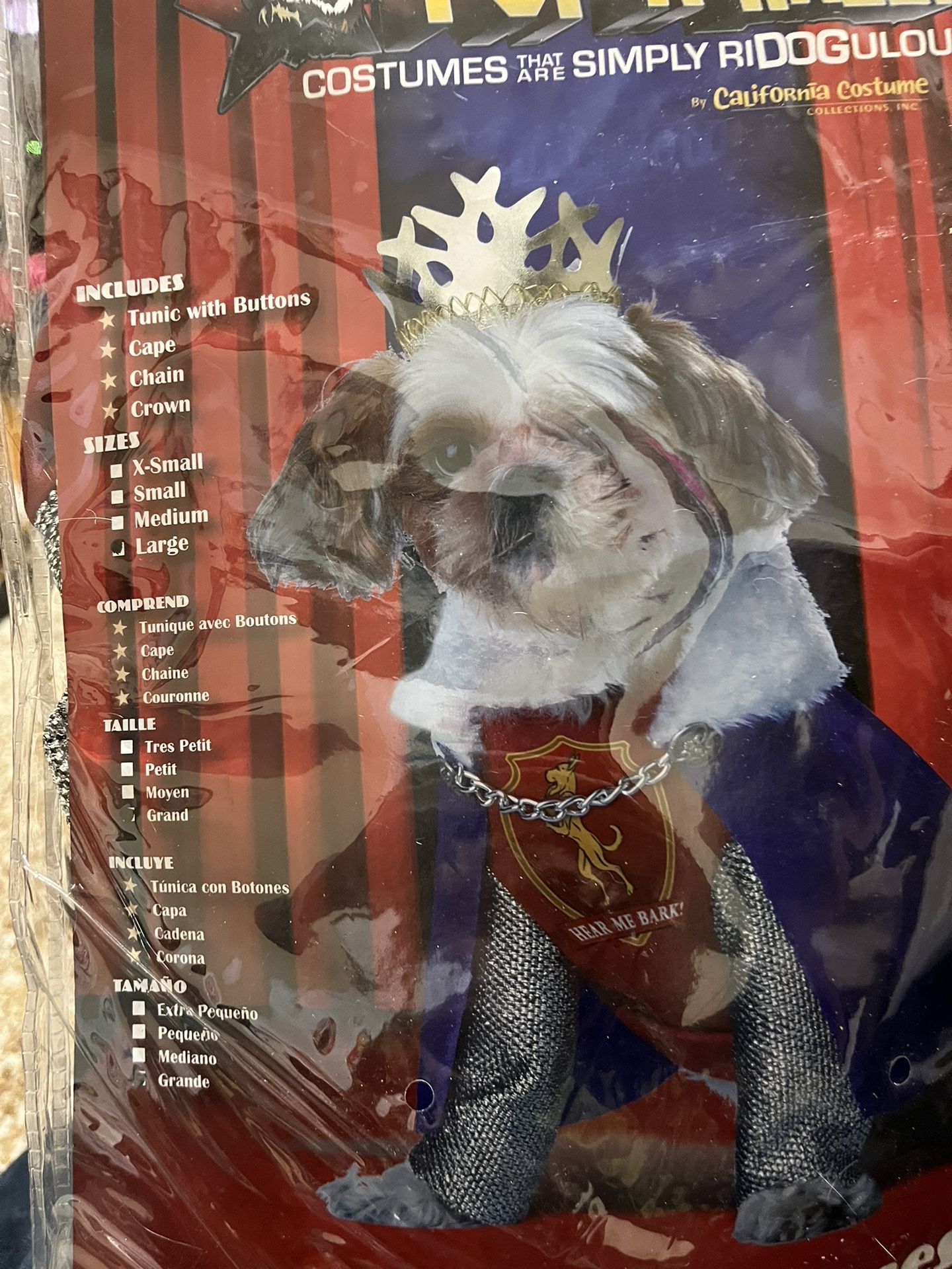 King Of Bones Costume For Dogs