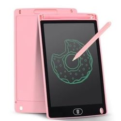 Kids LCD Writng Tablet - Educational Drawing Pad, Pink