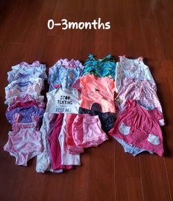 Baby clothes lot