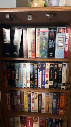 Over 250 VHS Movies and Series