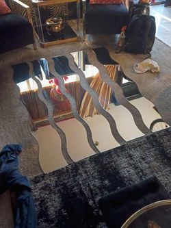 "New Lowered price" Five piece decorative mirrors with mounting hardware