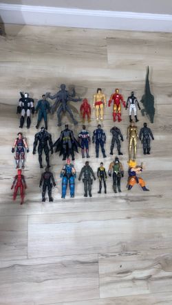 23 action figure a lot 