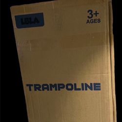 NEW In Box 36 Inch Kids Trampoline With Adjustable Handrail 