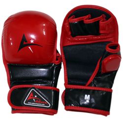 Adduce Rex Leather Grappling MMA Gloves Cage UFC Fighting Sparring Gloves A-1 Series