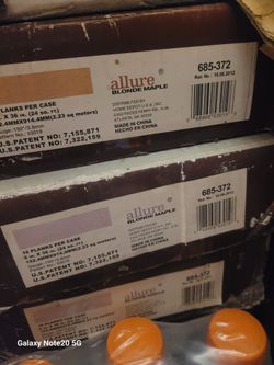 Allure Blonde Maple Vinyl Flooring