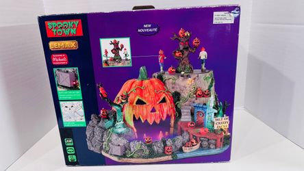 2021 Lemax Spooky Town ISLE OF CREEPY JACKS Halloween Village MICHAELS EXCLUSIVE