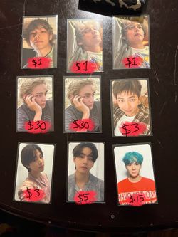 K-pop Boy Group Photocards (TXT, SKZ, BTS)
