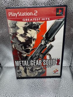 Metal Gear Solid PS2 – Sons of Liberty