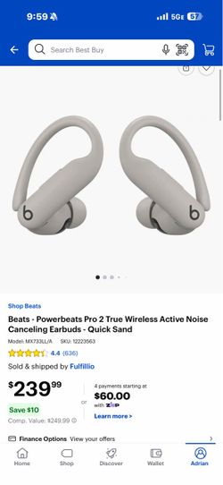 Beats Powerbeats Pro 2 Wireless Earbuds – Quick Sand