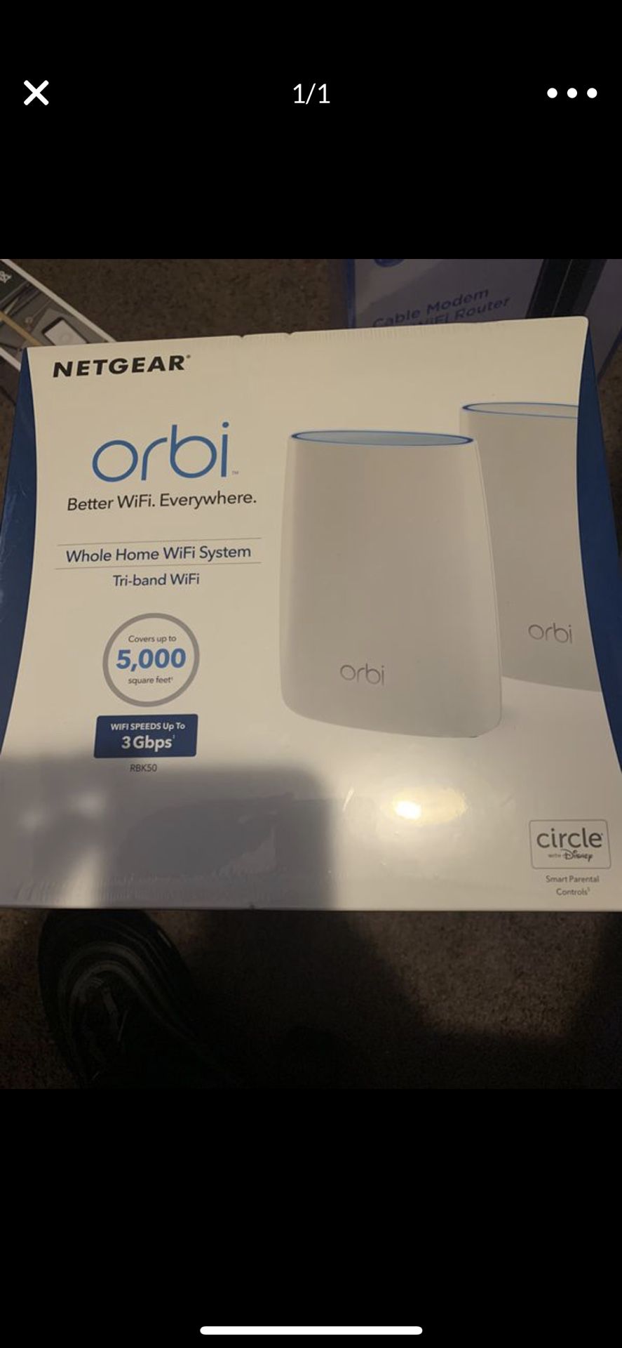 Orbi whole home wifi system