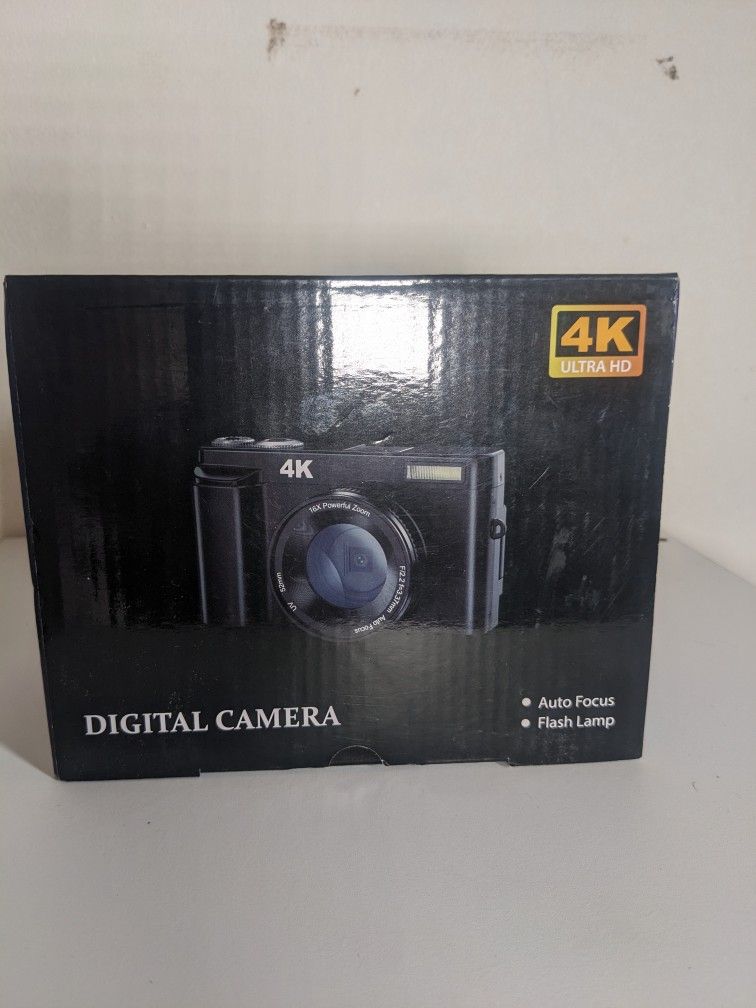 4K Digital Vlogging Camera 48 MP