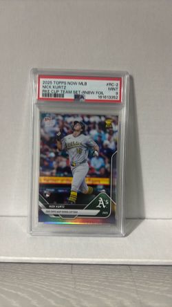 Nick Kurtz (#RC-2) graded PSA 9 Mint