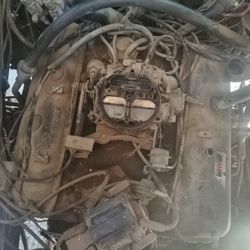 Chevy 454 Engine And Transmission 
