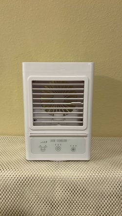 Personal Air Cooler 5000 mAh Rechargeable Battery Operated 60° and 120°Auto Oscillation,Portable Air Conditioner Fan