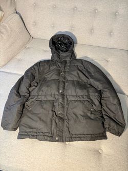 The Foundry Supply Co Black Puffer Jacket Men’s LT