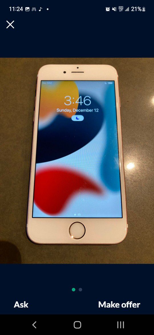  Iphone 6s 128 Rose Gold (Unlocked Any Carrier