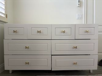 White dresser