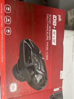 Brand new Polk audio 6x9s marine certified