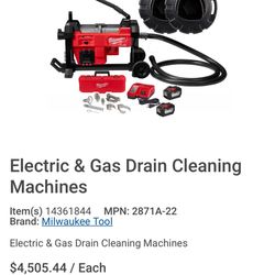 Milwaukee Fuel 2871A-22 Sectional Machine 