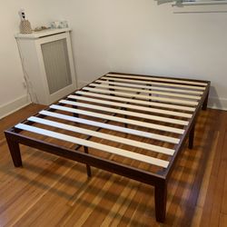 Wood Queen Size Bed Frame 
